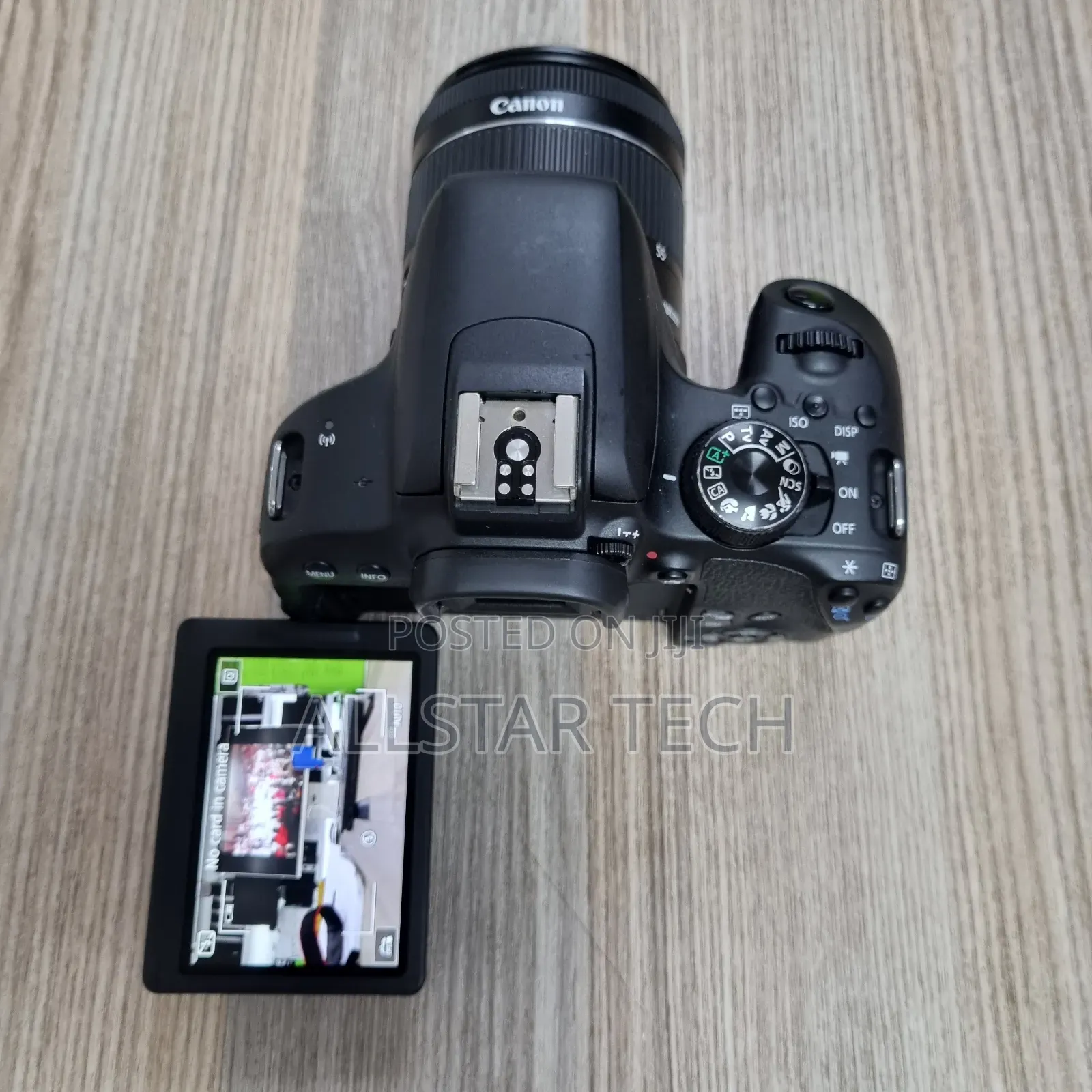 Canon Eos 800d With Ef-S 18-55mm 1:4-5.6 Is STM Lens