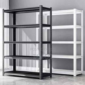 Shelves; Black Metallic Self Support Storage Rack in Embakasi ...