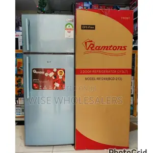 *Ramtons Fridge Double Fridge 213litres Rf249