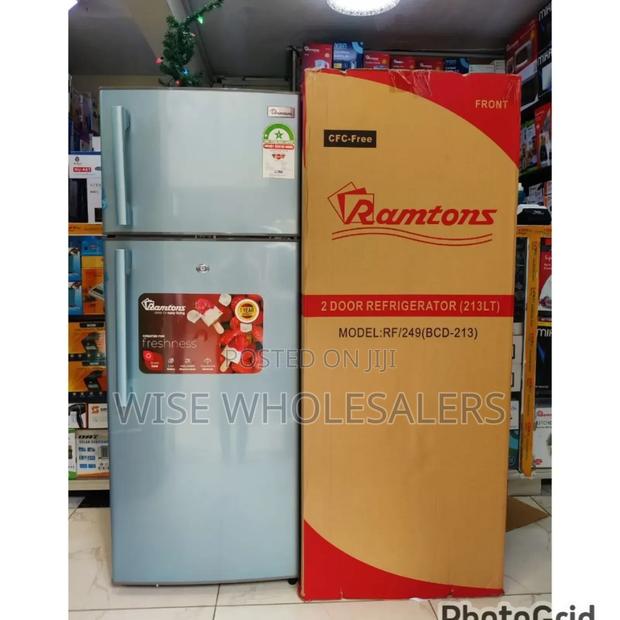 *Ramtons Fridge Double Fridge 213litres