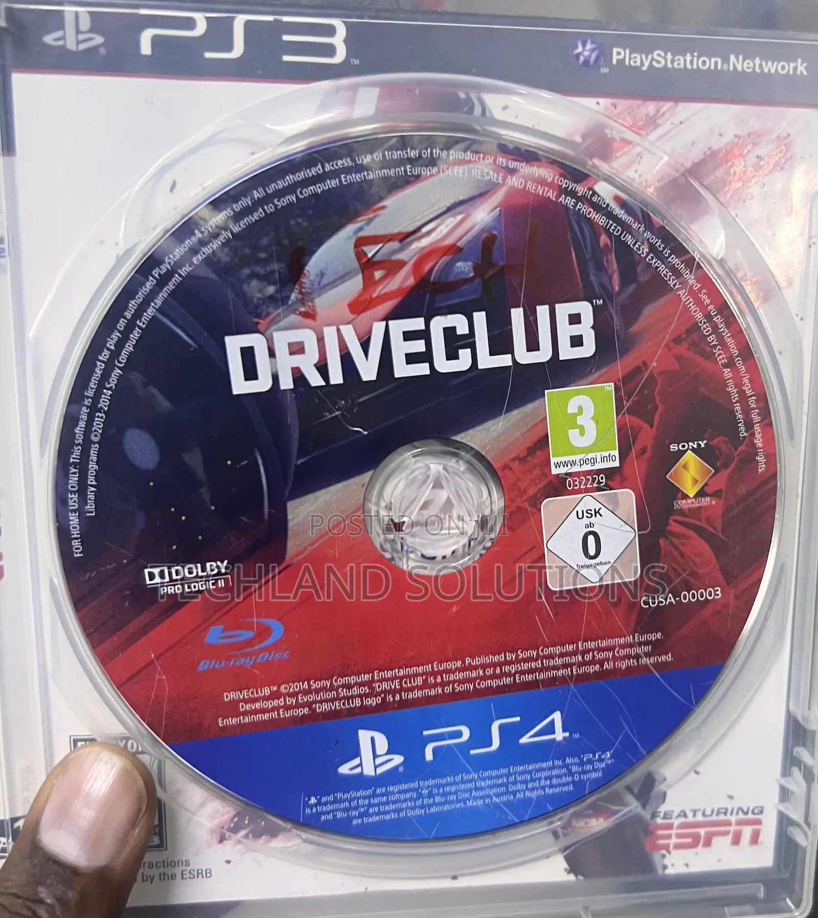 Used Driveclub Ps4 Game