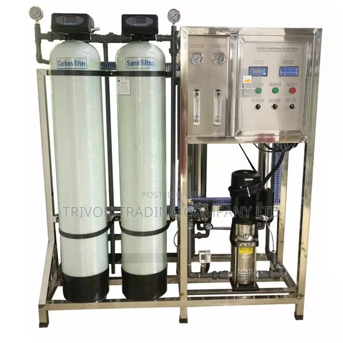 500LPH Reverse Osmosis System