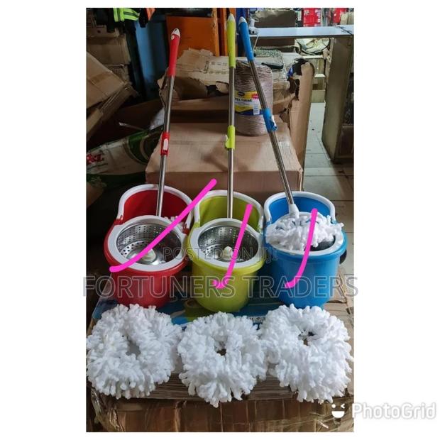 Metallic Spin Mop
(Green and Blue Colour)