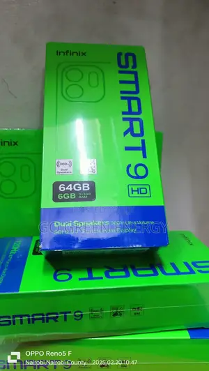 New Infinix Smart 9 64 GB Black