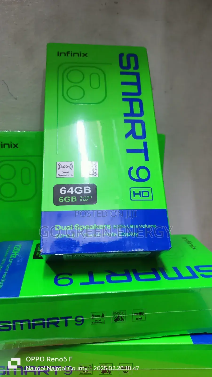 New Infinix Smart 9 64 GB Black