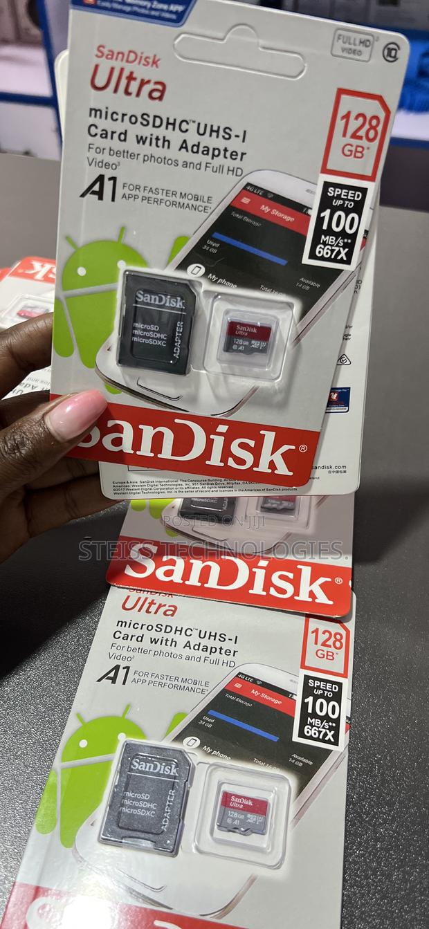 128gb Microsdhc Card With Adapter. - thumbnail 4