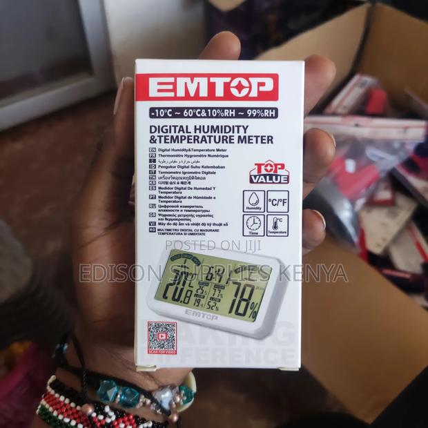 Emtop Digital Humidity Meter Temperature Sensor Moisture - thumbnail 7