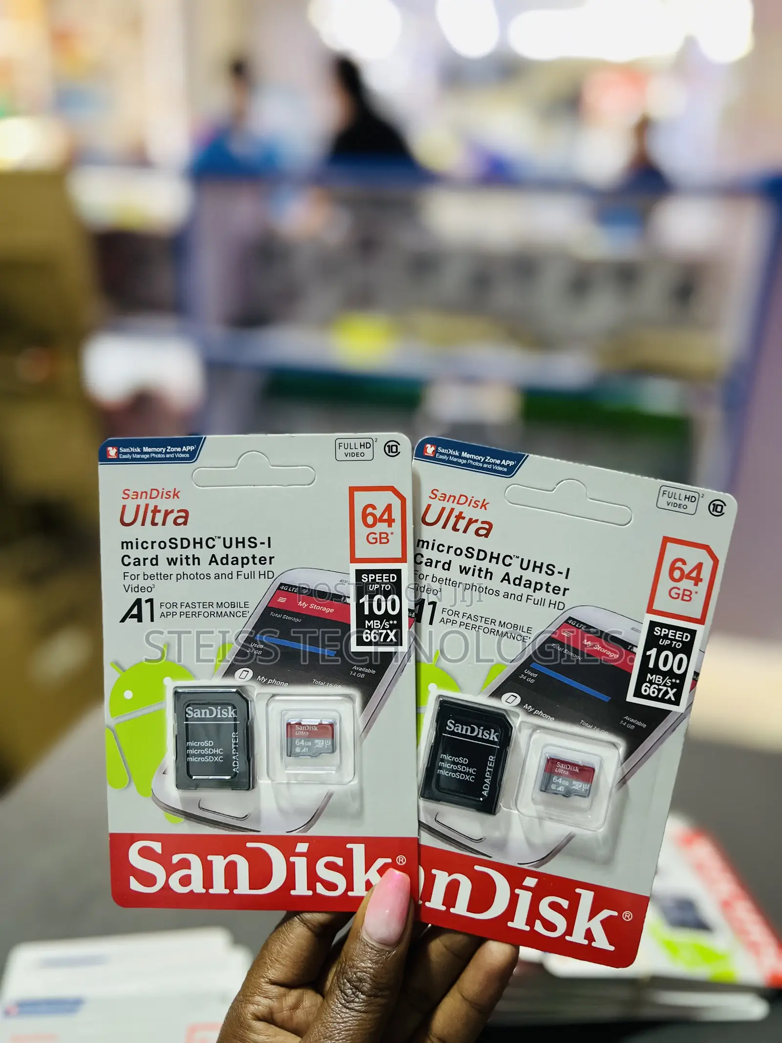 64gb Microsdhc With Adapter.