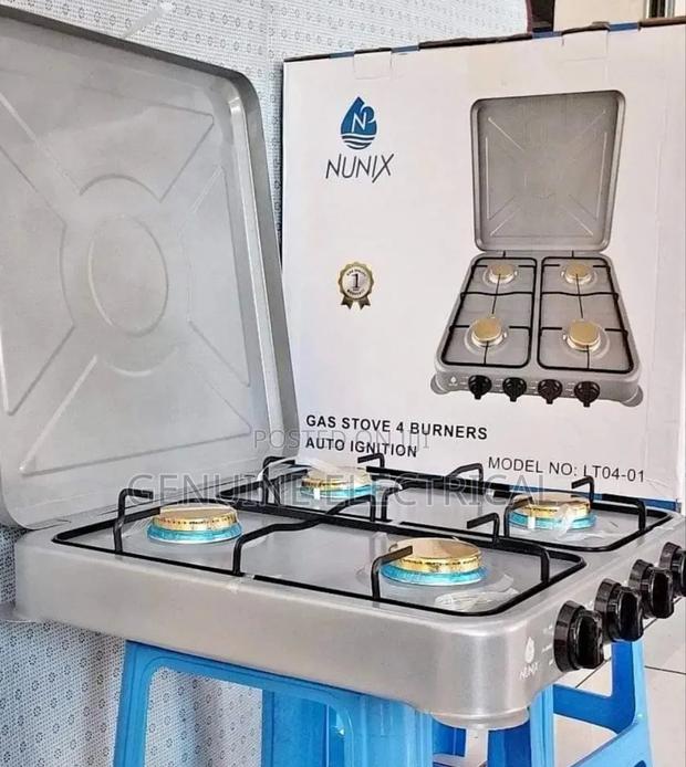 Nunix Full Gas 4 Burner Table Top Cooker
