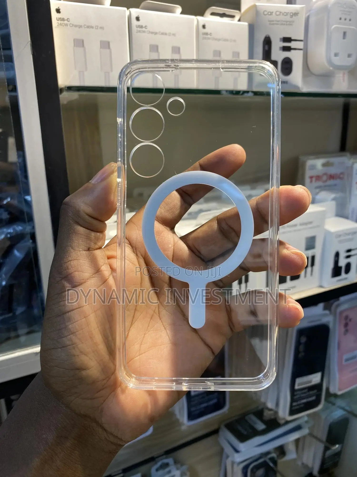 Samsung Galaxy S24 Plus 2024 Clear Magsafe Case/Cover