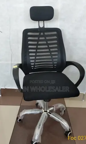 Strong Secretarial - Office Chair- With Headrest