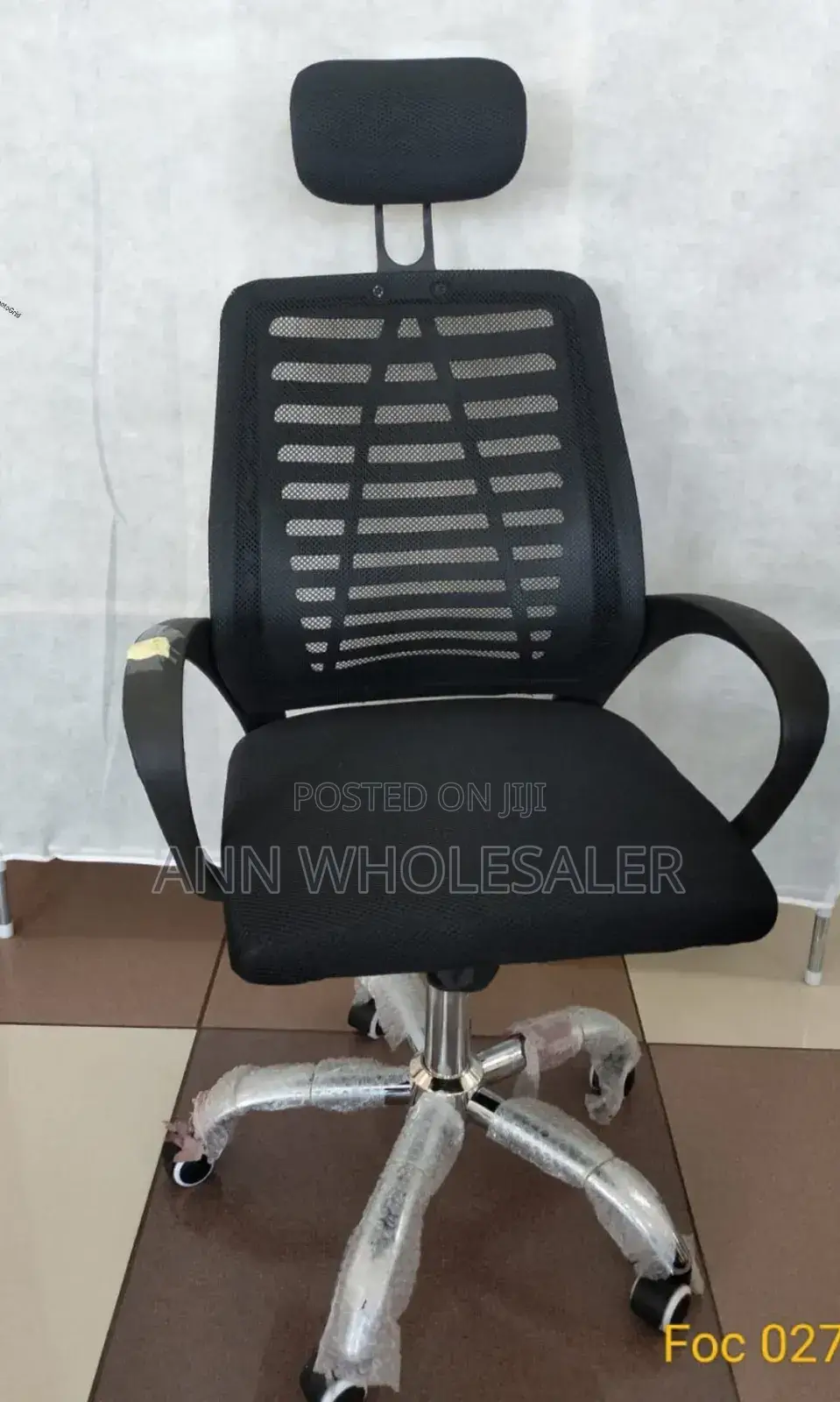 Strong Secretarial - Office Chair- With Headrest