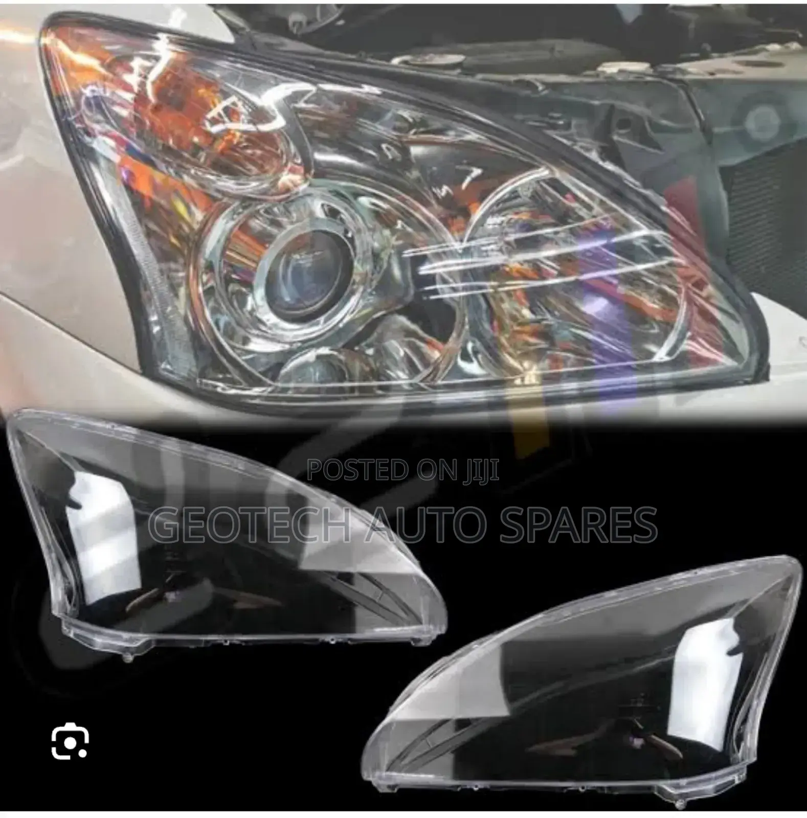Toyota Harrier 240 Headlight Lens