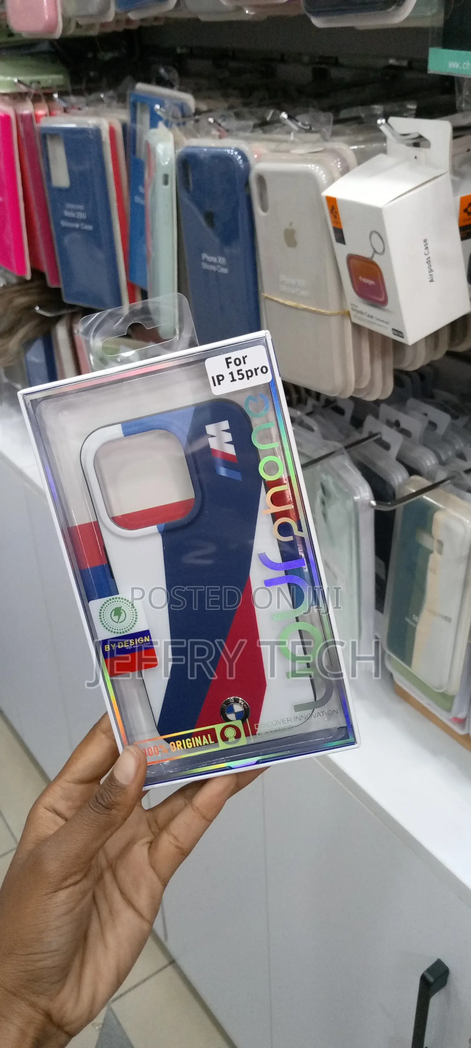 Apple iPhone 15, BMW, (Multicolor Mobile Skin Case