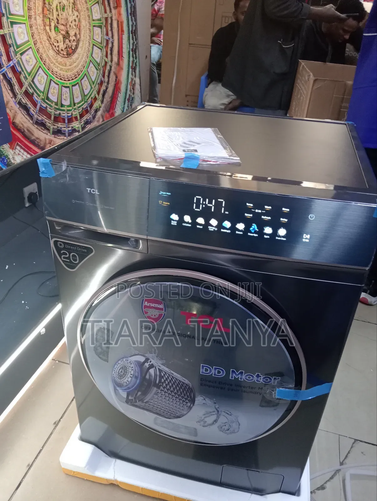 TCL 10kg C7110flg Wash Spin Dd Inverter Washing Machine