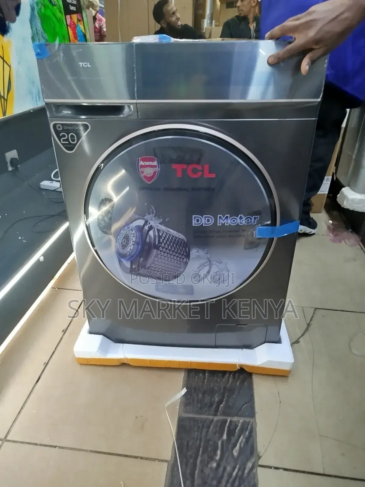 TCL 10kg Front Load Washing Machine P210FLG