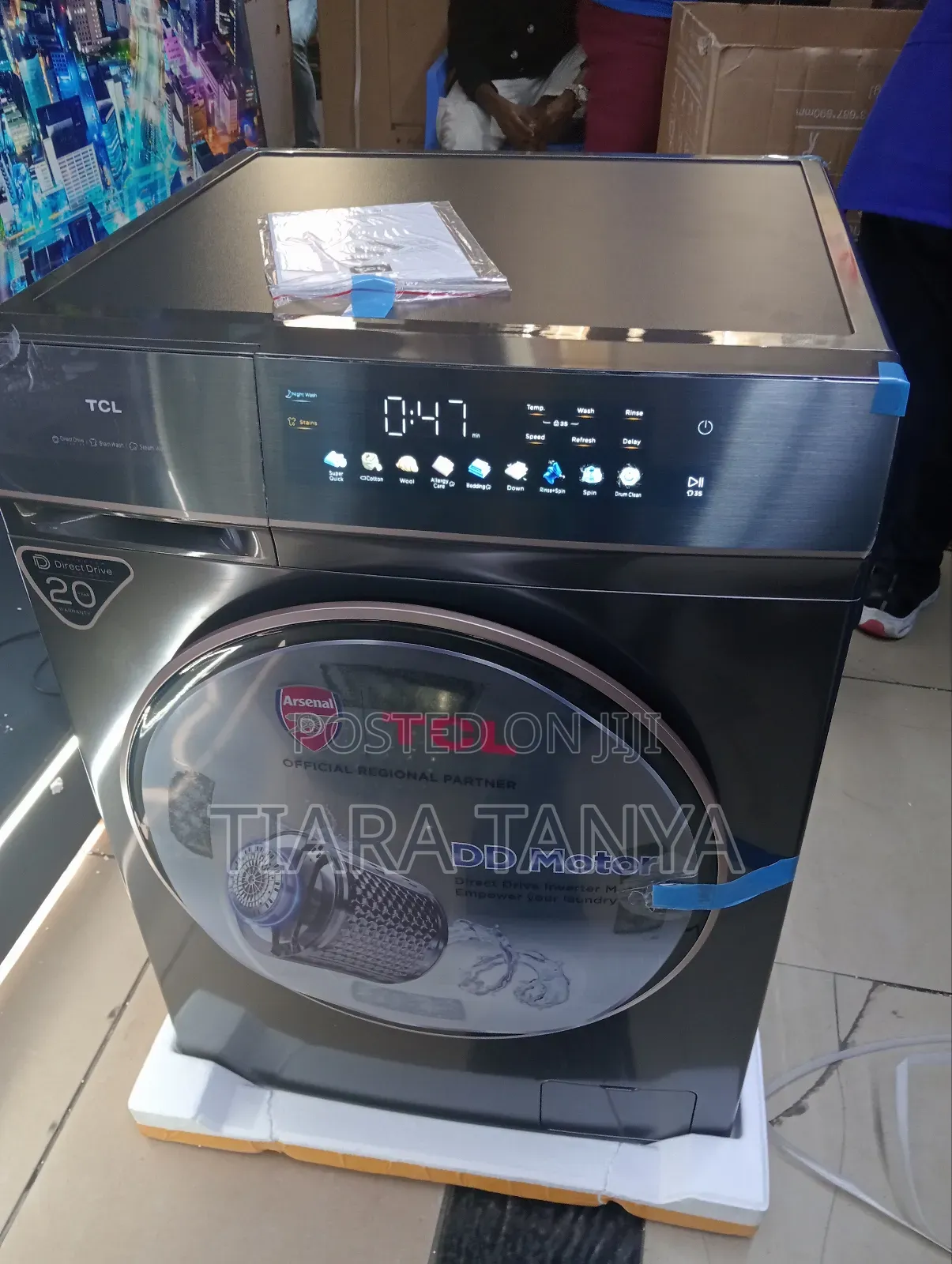 Offer TCL 10kg Wash Spin Dd Inverter Washing Machine