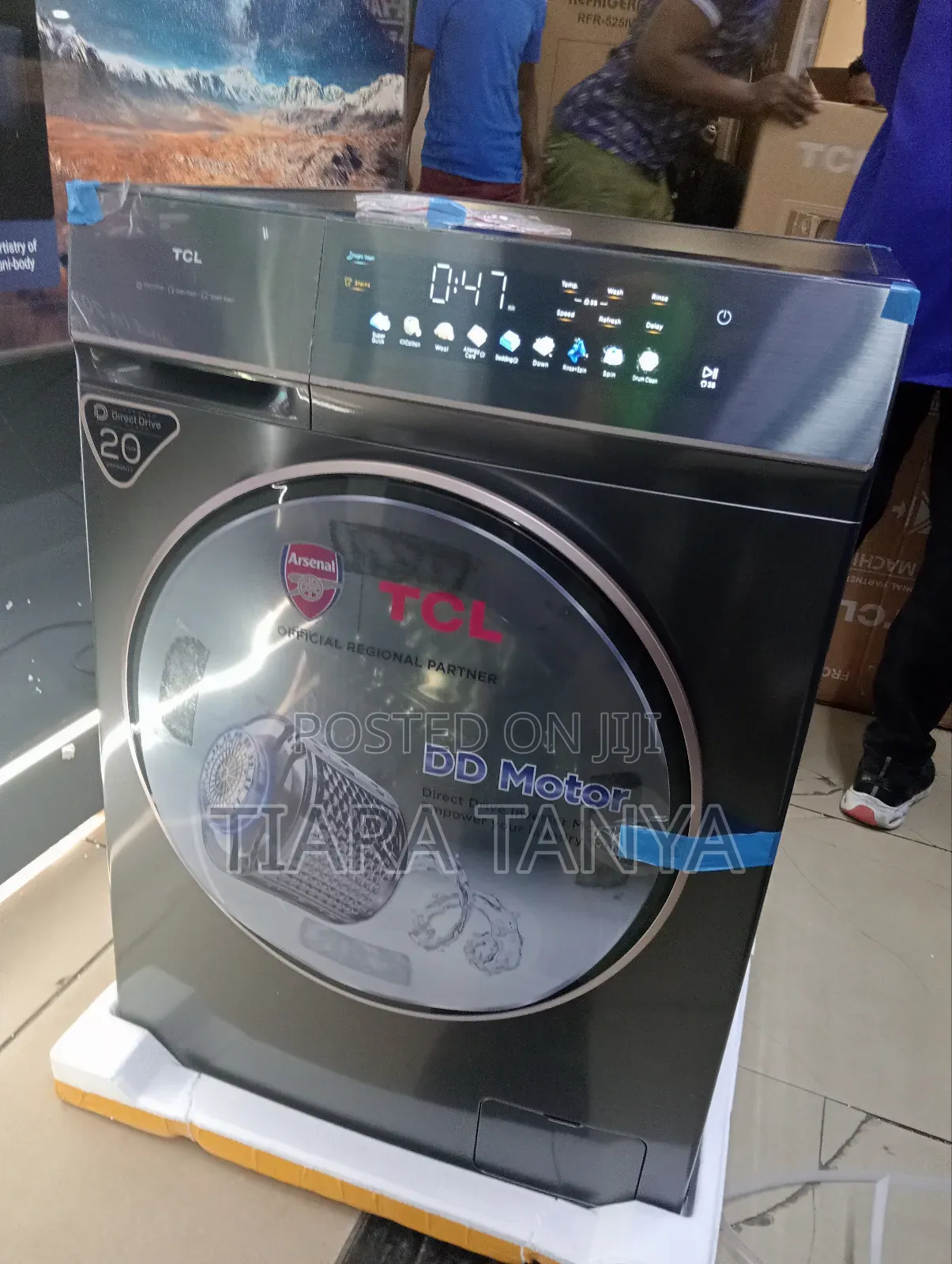Offer TCL 10kg Wash Spin Dd Inverter Washing Machine