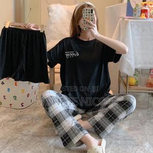 Free Size Pajamas Set 3pc Set. Good Quality - thumbnail 2