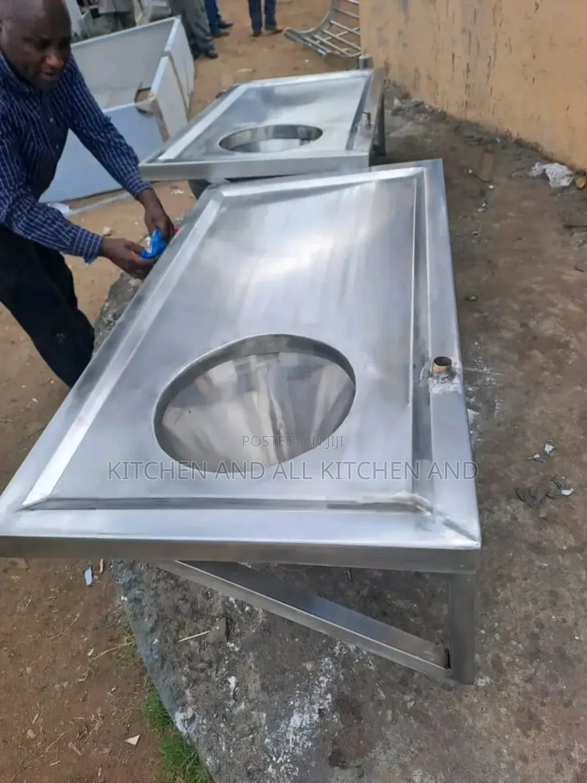 Hygienic Sluice Sink