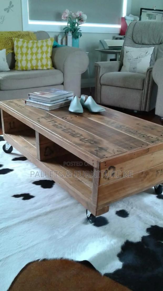 Reclaimed Wood Coffee Table 8#6& - main view