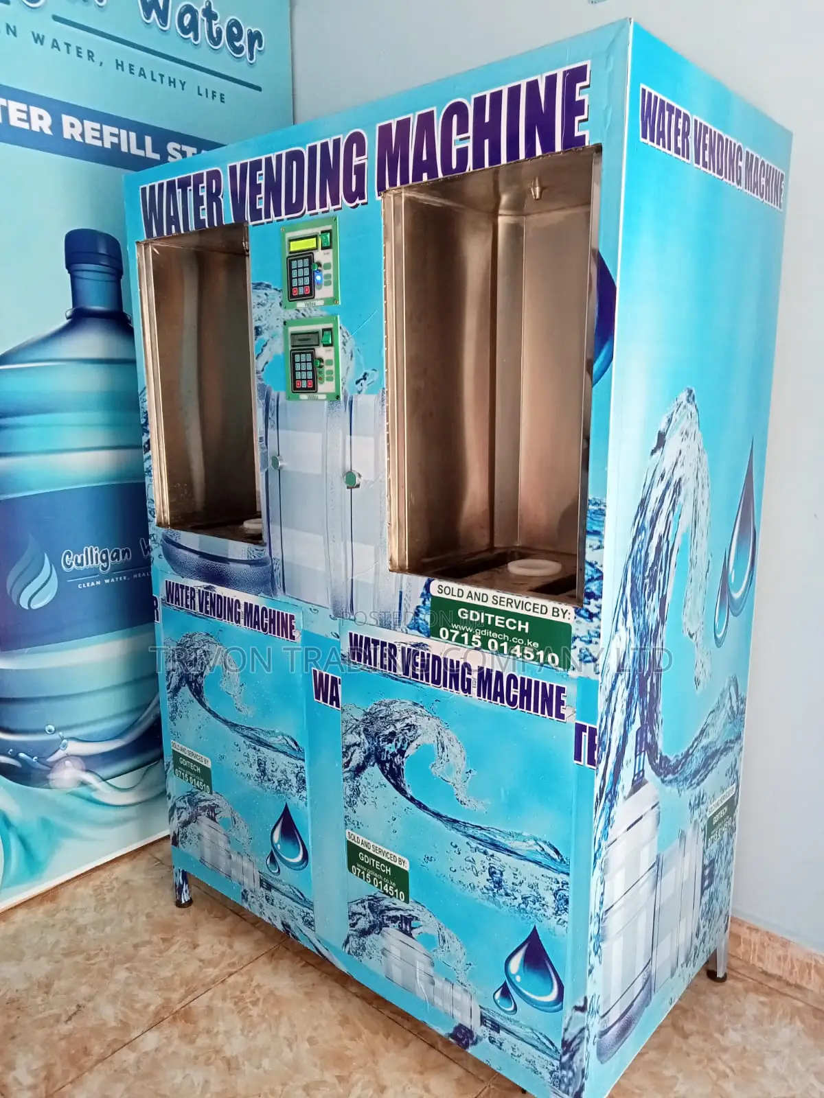Self-Service Water Vending Machine 1000LPH