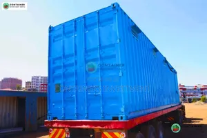 40ft Container Stalls for Sale- Blue, Silver Yellow Combo.