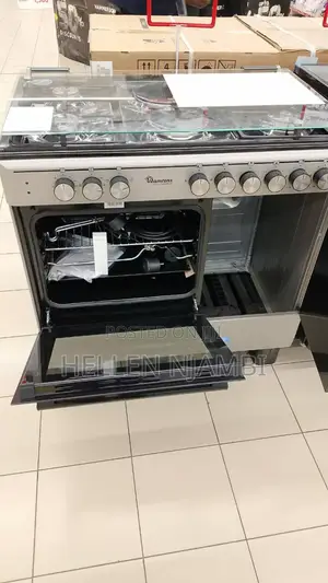Ramtons 4G+2E 60X90 Silver Cooker- Rf/496