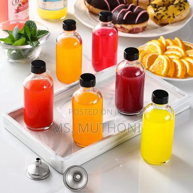 High Quality Glass Ginger Shots Bottles Set