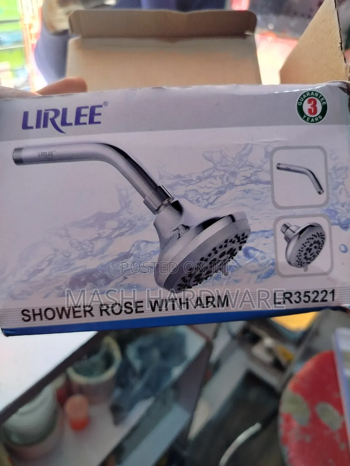 Lirlee Shower Rose With Arm