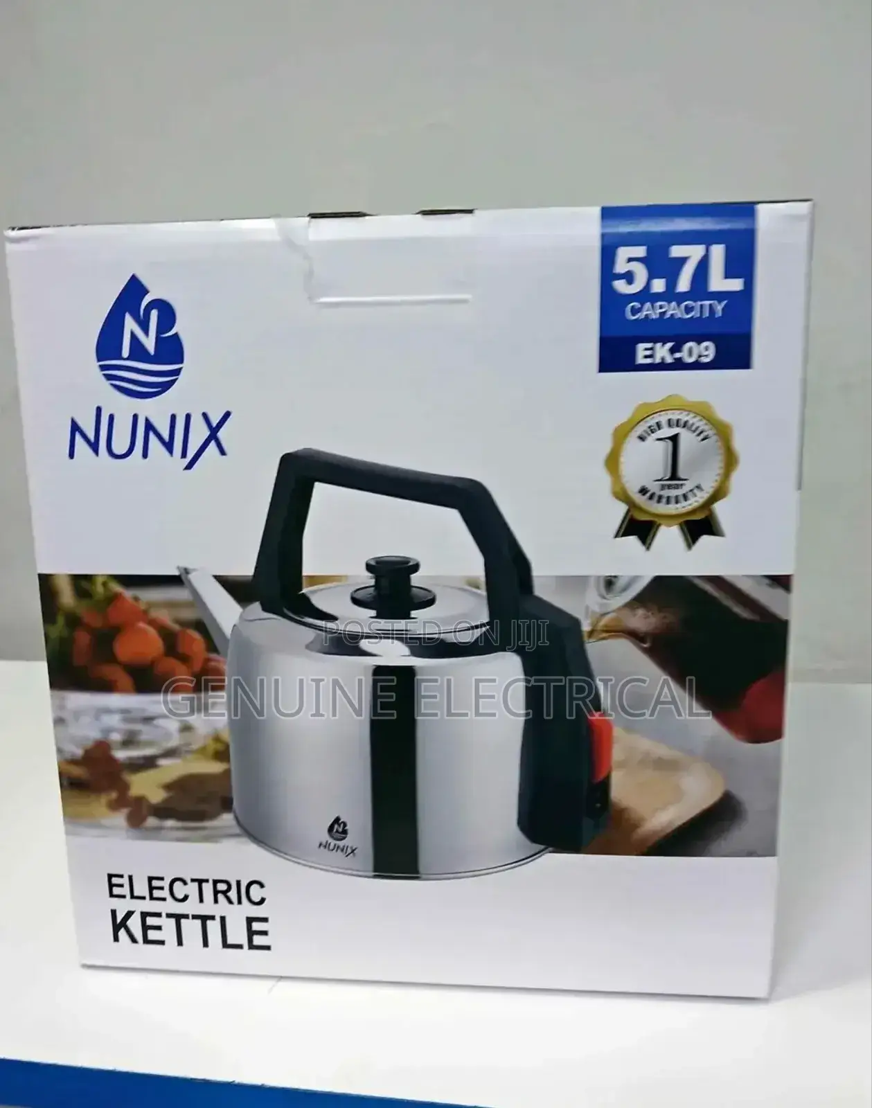 Kettle - .Nunix EK-09 5.7 Litres Electric Kettle !