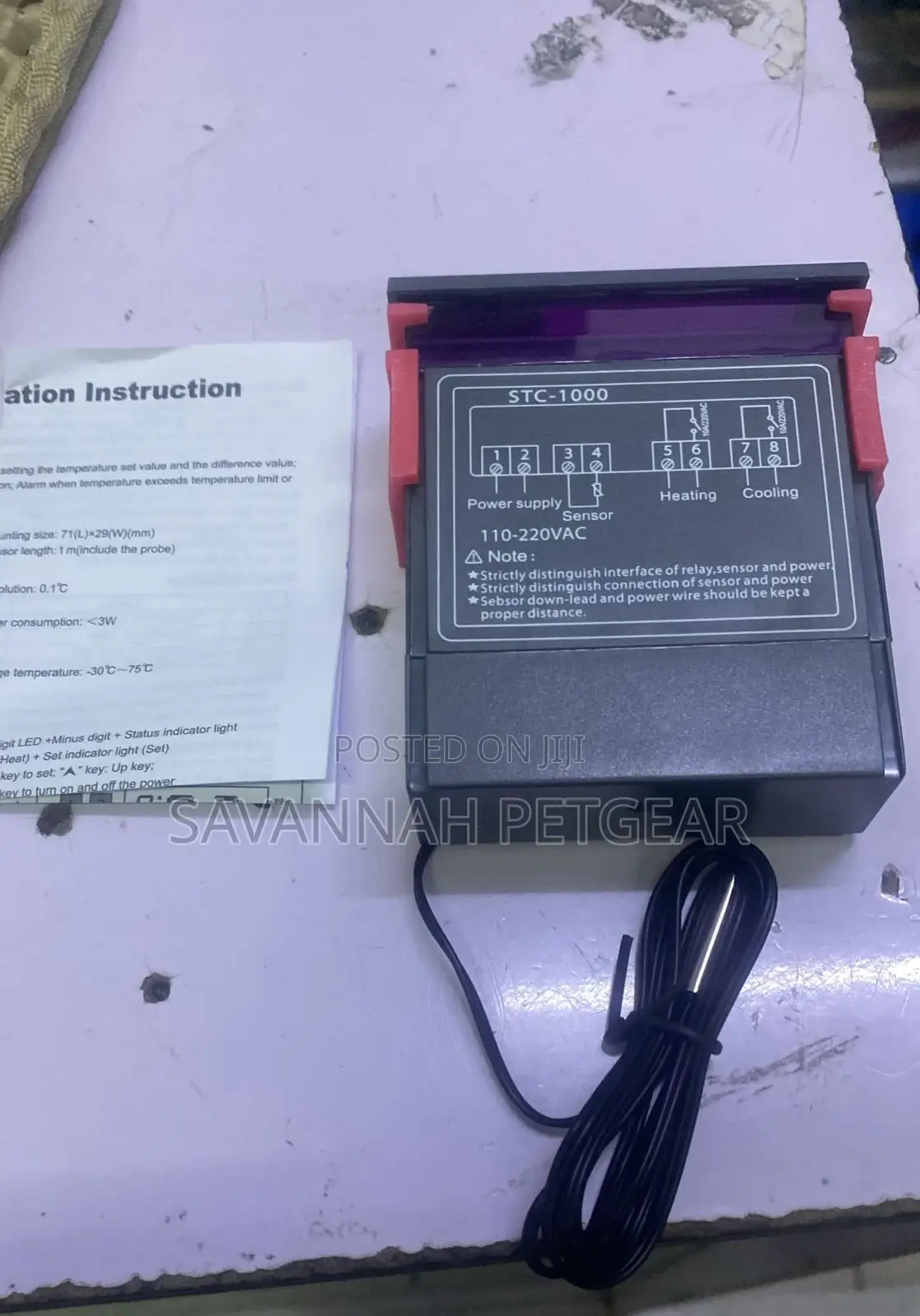 STC-1000 Digital Temperature Controller Incubator Thermostat