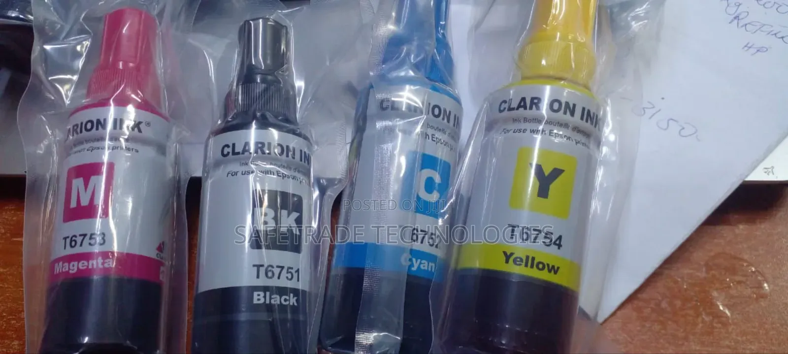Epson Refelable Inks C/M/Y/K