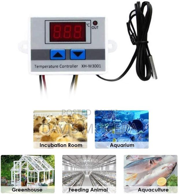Digital LCD Display Temperature Controller Thermostat - thumbnail 5