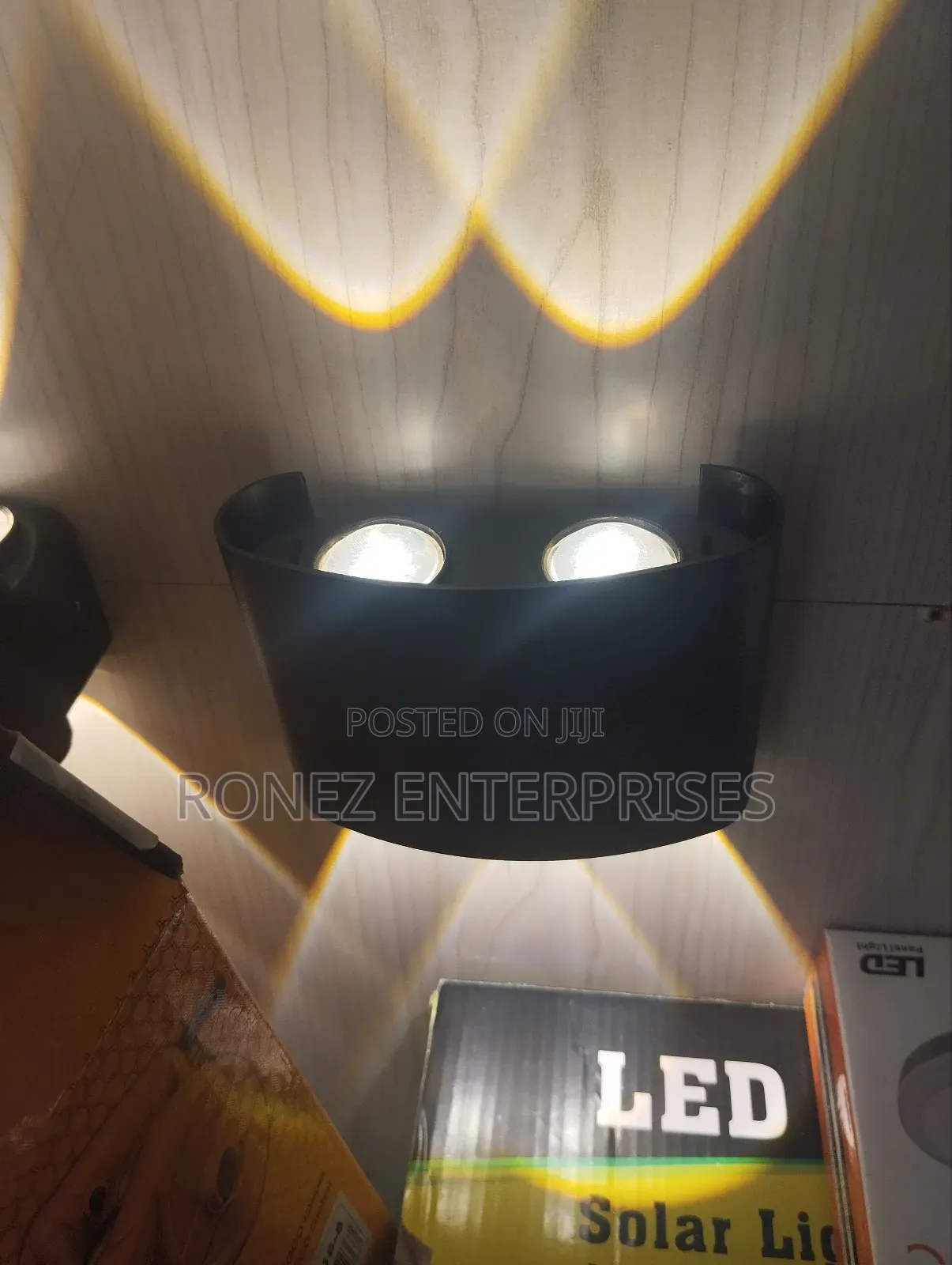 Led Wall Bracket Lights Two Eyes