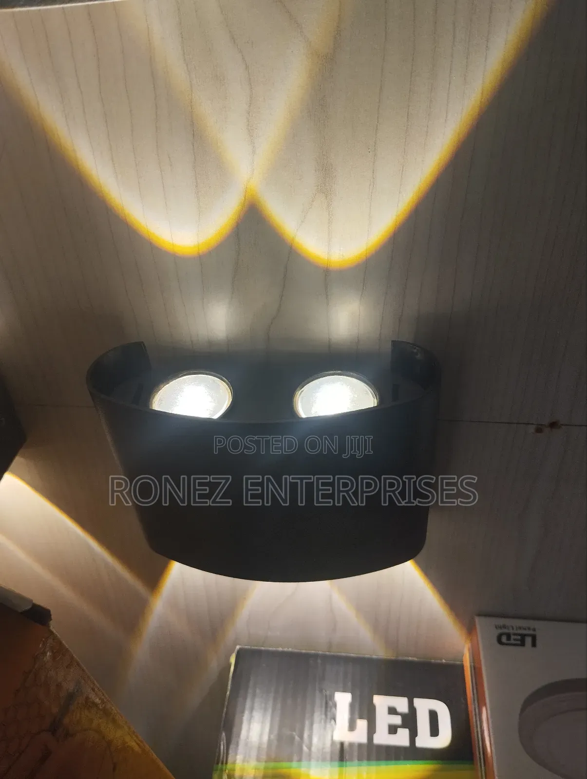 Led Wall Bracket Lights Two Eyes