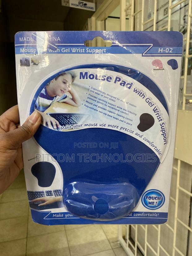 Ergonomic Mousepad With Gel Wrist Support - thumbnail 5