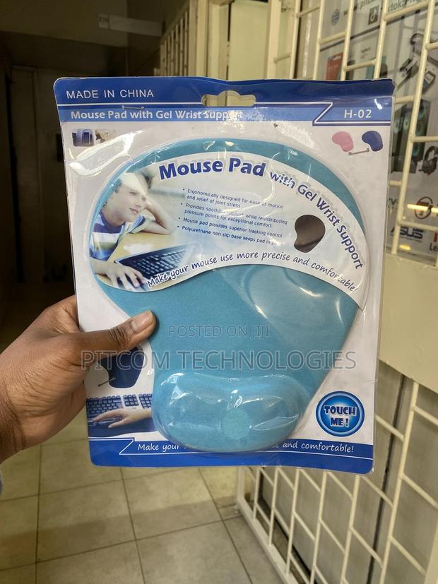 Ergonomic Mousepad With Gel Wrist Support - thumbnail 6