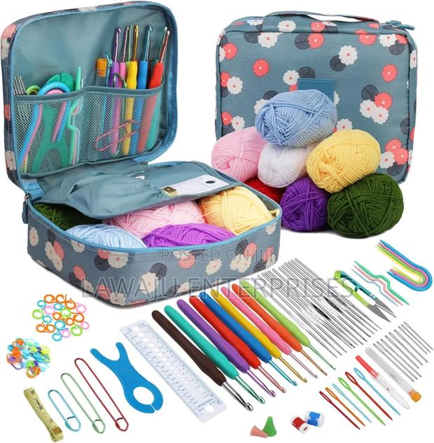 58pcs Crotchet Hook Set With Storage Bag - main view