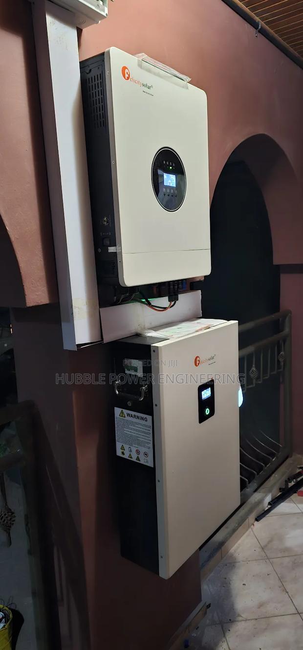 8kw Hybrid Inverter, 10kwh Lithium Battery, 3500w Solarpanel