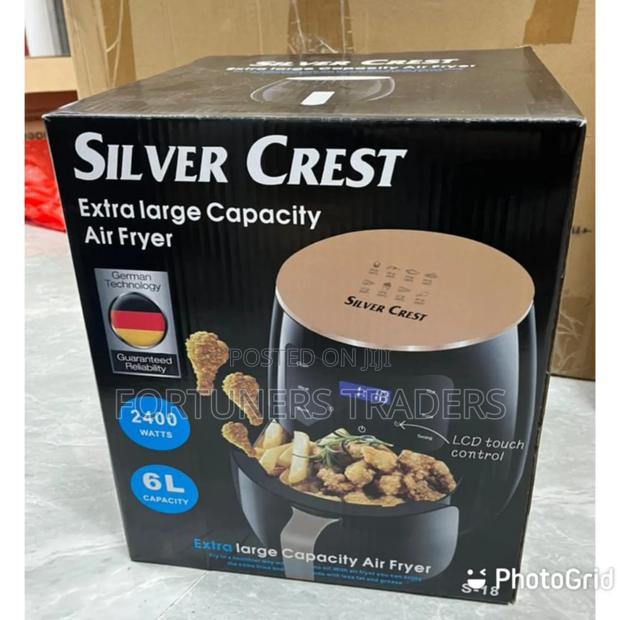 Silvercrest Air Frier 6 Litres 2400 Watts .
