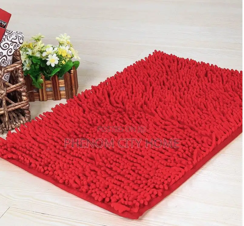 Red Microfibre Design Doormats Available