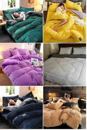 Opulence Cozy Quaity Velvet Duvet Set