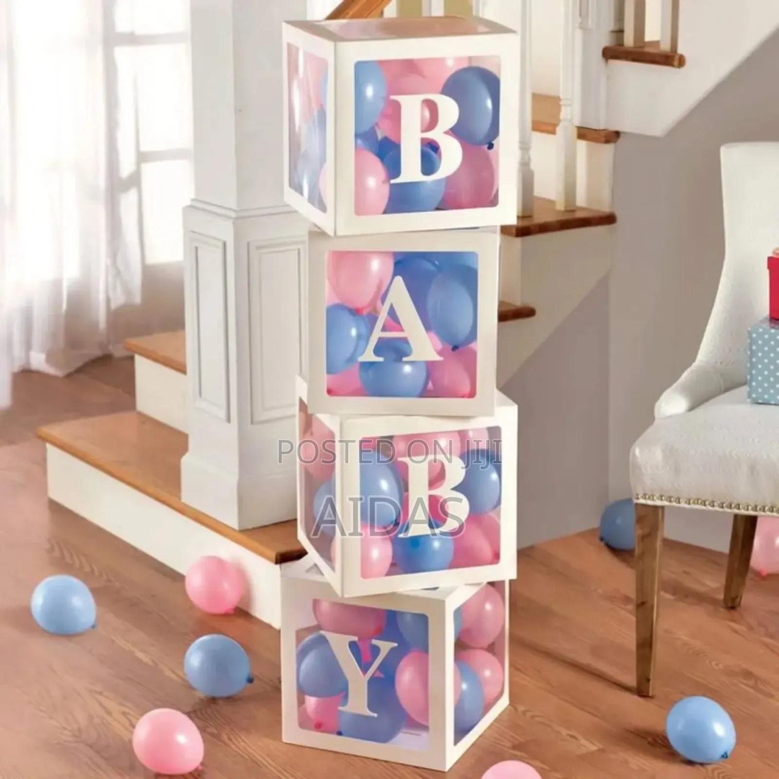 Baby Boxes for Party Decor