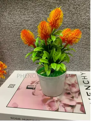 Elegant Artificial Plant With Ceramic Vase Available