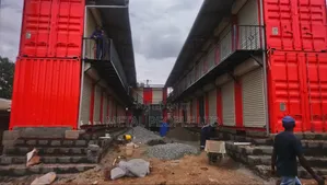 40ft Container Stalls for Sale. With 5 Shops.