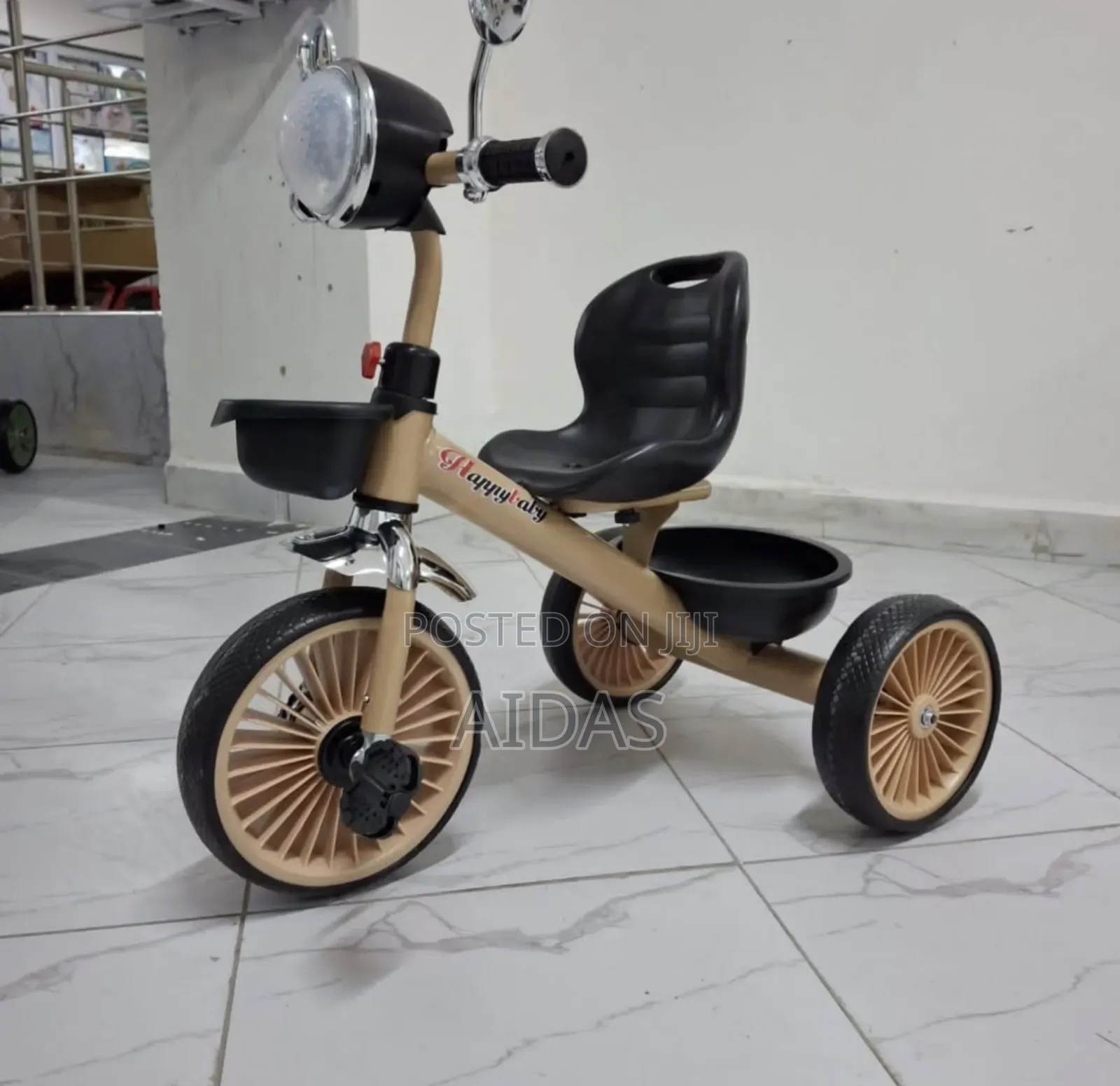 Kids Tricycle With Side Mirror