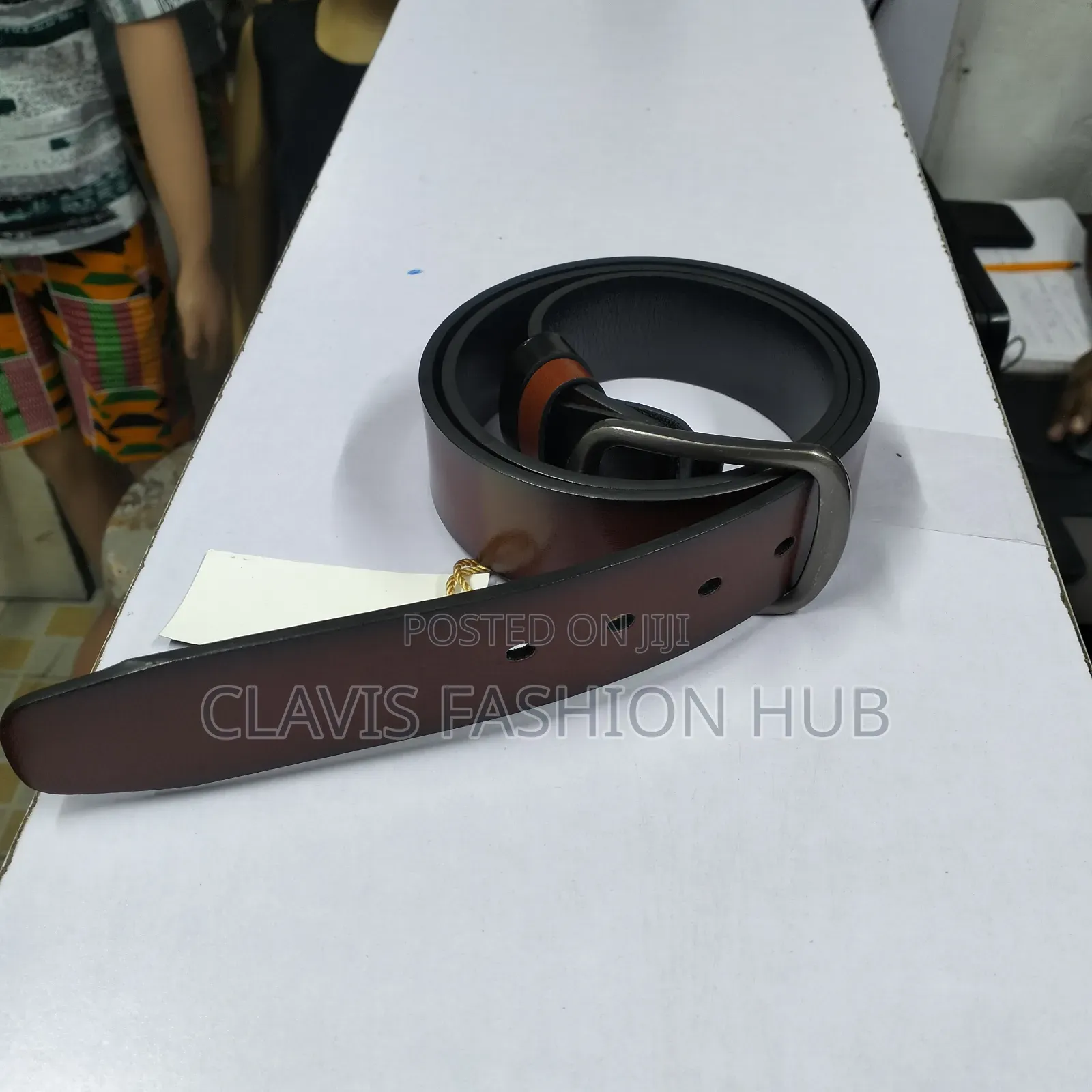 Simple Reversible Belt for Men