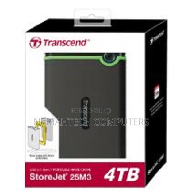 Transcend 4tb External Memory Hard Disk - main view