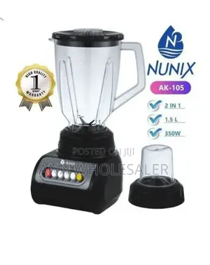 1 Year Warranty Silver Crest Blender